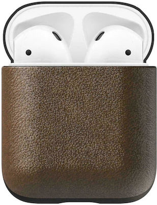 Nomad Rugged Θήκη Δερμάτινη σε Καφέ χρώμα για Apple AirPods