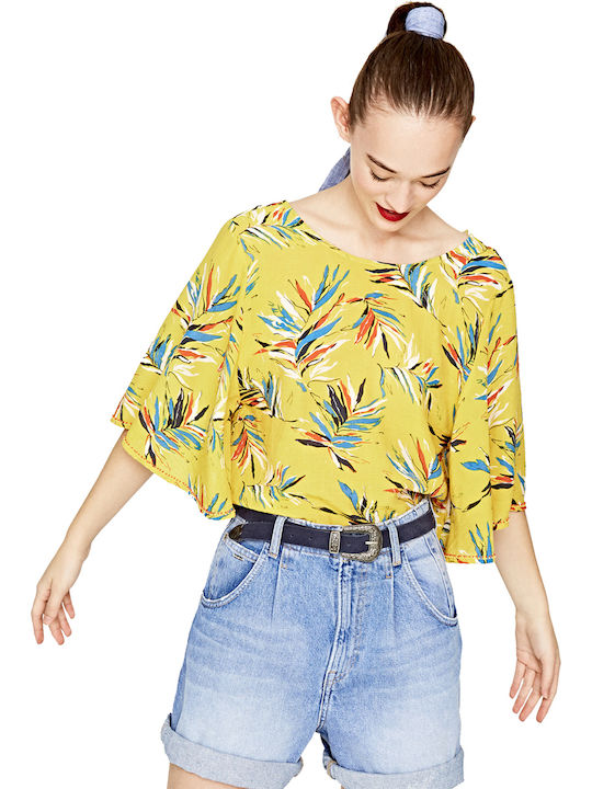 Pepe Jeans Iva Blouse Yellow PL302312-0AA