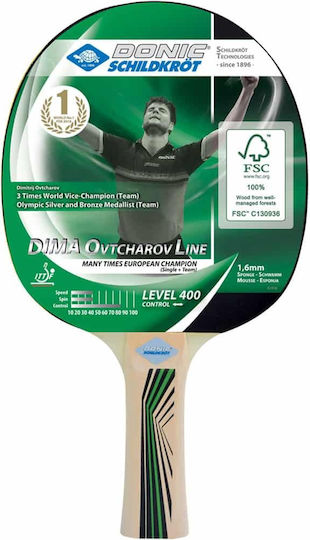 Donic Ovtcharov Line 400 Ρακέτα Ping Pong για Προχωρημένους Παίκτες