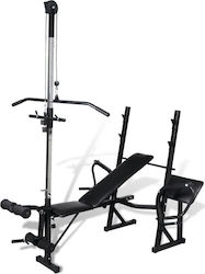 vidaXL Adjustable Workout Bench with Stands 90371