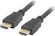 Lanberg HDMI 2.0 Premium High Speed 4K 60Hz HDR Cable HDMI Male - HDMI Male 3m Black
