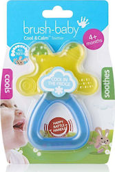 Brush Baby Cool&Calm Rattle Teether Beißspielzeug für Zahnen aus Silikon für 4 m+ 1Stück