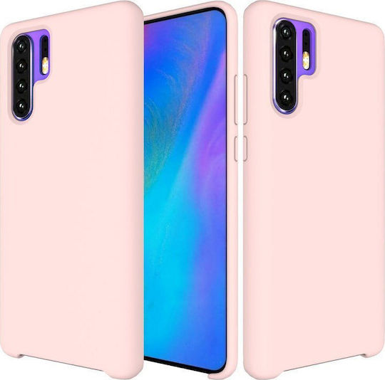 Hurtel Back Cover Σιλικόνης Ροζ (Huawei P30 Pro)