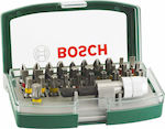 Bosch Set 32 Screwdriver Bits Cross / Allen / Star/Torx
