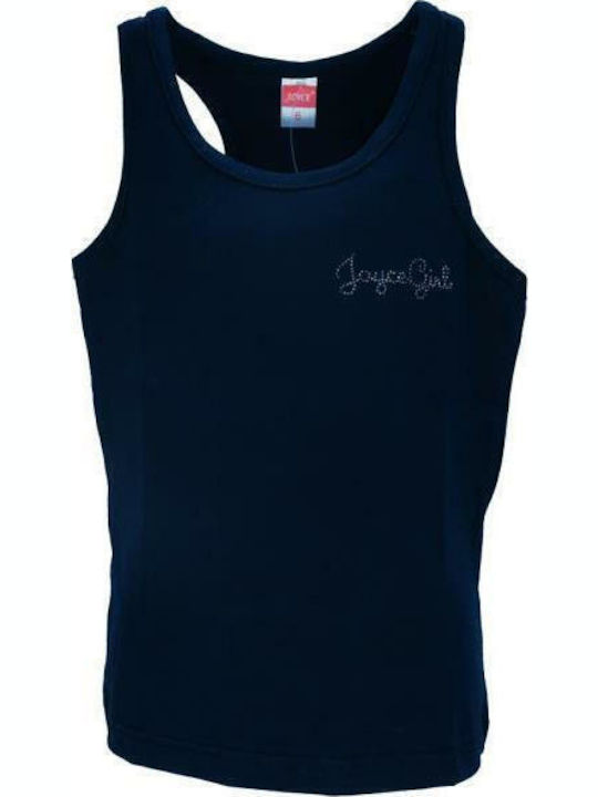 Joyce Kids Blouse Sleeveless Navy Blue