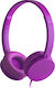 Energy Sistem Colors Mic Ενσύρματα On Ear Ακουστικά Μωβ