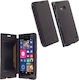 Krusell Kiruna Book Synthetic Leather Black (Lumia 730/735)