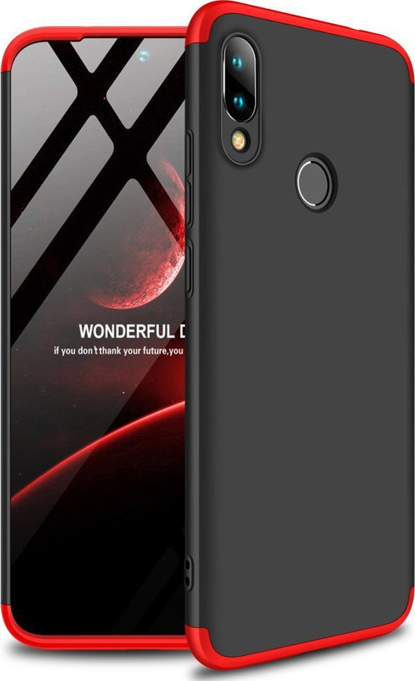 Gkk 360 Full Cover Κόκκινο Μαύρο Xiaomi Redmi 7 Skroutzgr 5254