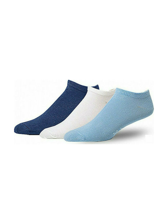 Xcode Αθλητικές Κάλτσες Μπλε/Γαλάζιες/Λευκές 3 ...