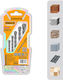Ingco Set of 5 Diamond Drills for Masonry
