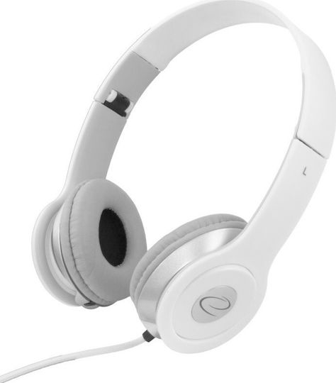 Esperanza EH145 Techno Wired On Ear Headphones White EH145W