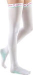 Medi Thrombexin Graduated Compression Thigh High Stockings 18-21 mmHg White