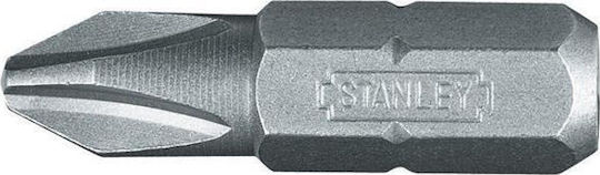 Stanley Phillips Bit 1/4" PH3x25mm Screwdriver Bit Cross with Size PH3