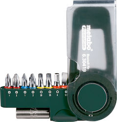 Metabo Σετ 8 Μύτες Κατσαβιδιού Σετ Bit-Box