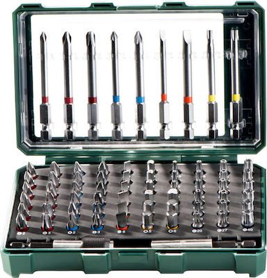 Metabo Set 71 Biți Șurubelniță Cruce / Torx Σετ Bit-Box