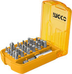 Ingco Set 15 Screwdriver Bits Allen