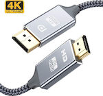 Powertech Kabel DisplayPort-Stecker - HDMI-Stecker 5m Gray (CAB-DP033)
