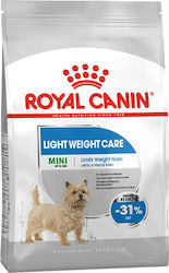 Royal Canin Light Weight Care Mini 3kg Hrană Uscată Dietă pentru Câini Adulți de Rase Mici cu Porumb, Păsări de curte și Orez