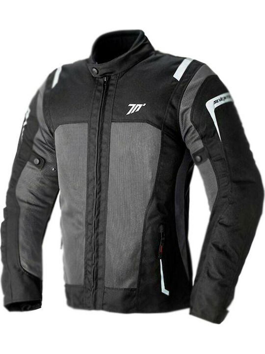 Seventy Degrees SD-JT44 Summer Men's Riding Jacket Waterproof Black