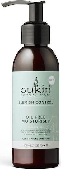 Sukin Naturals Blemish Control Light Cream Face 125ml