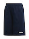 Adidas Sportliche Kinder Shorts/Bermudas Linear Logo Knit Marineblau