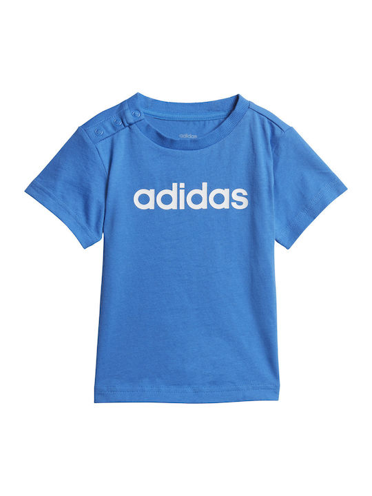 adidas Παιδικό T-shirt Μπλε Essentials Linear
