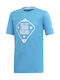 Adidas Kids T-shirt Light Blue Training Squad Tee