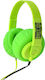 iDance SDj Жични Over Ear Слушалки Зелени