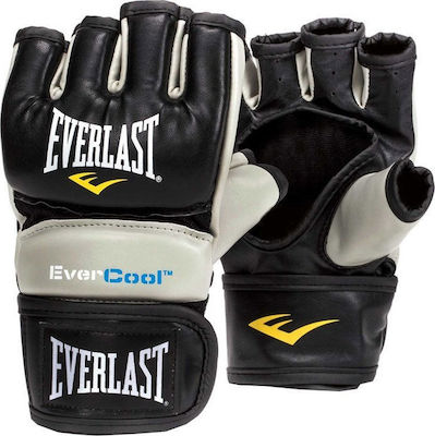 Everlast Everstrike Γάντια ΜΜΑ από Συνθετικό Δέρμα Μαύρα