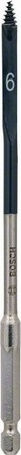 Bosch Feather Drill with Hexagonal Shank for Wood και Drywall 6mm