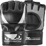 Bad Boy Training Series 2.0 Synthetic Leather MMA Gloves Black