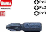 Benman Set 15 Screwdriver Bits Star/Torx