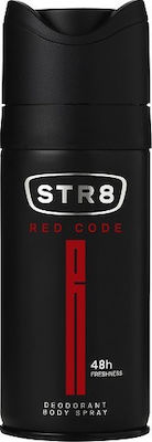 STR8 Red Code Αποσμητικό 48h σε Spray 150ml