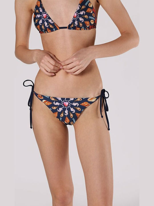 Carola B Bikini Slip Cu Dantelă Floral