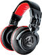 Numark Red Wave Carbon Wired Over Ear DJ Headphones Blaca