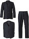 Kids' Suit Winter 3pcs Navy Blue