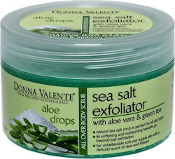 Donna Valente Sea Salt Scrub Σώματος Aloe Vera ...