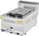 Karamco Fritteuse Gas 7kW Kapazität 8Es 40x63x30cm TC.6FG400