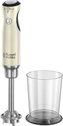 Russell Hobbs Retro Cream -56 Hand Blender with Stainless Rod 700W Beige