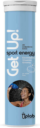 Uplab Pharmaceuticals Get Up! Sport Energy Ειδικό Συμπλήρωμα Διατροφής 20 αναβράζοντα δισκία