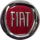 Americat Adhesive Badge for Car Trunk in Red Colour FIAT/1-TR