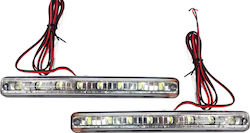 Americat Dayline Waterproof LED Daytime Running Lamps Universal 12V 15.7cm 2pcs Americat Dayline Waterproof LED Daytime Running Lamps Universal 12V 15.7cm 2pcs