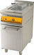 Sergas Fryer Magazin online 11kW Capacity 10lt 40x75x85cm GF4S7