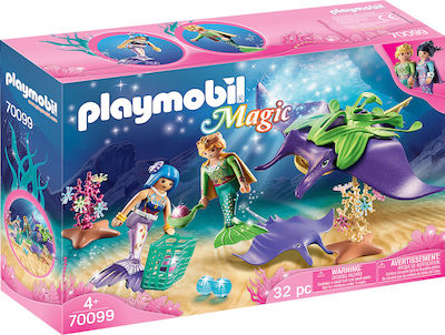 Playmobil® Magic - Pearl Collectors With Manta Ray (70099)