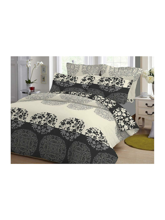 Le Blanc Bettdecke Einzelbett 160x240cm Classic Black