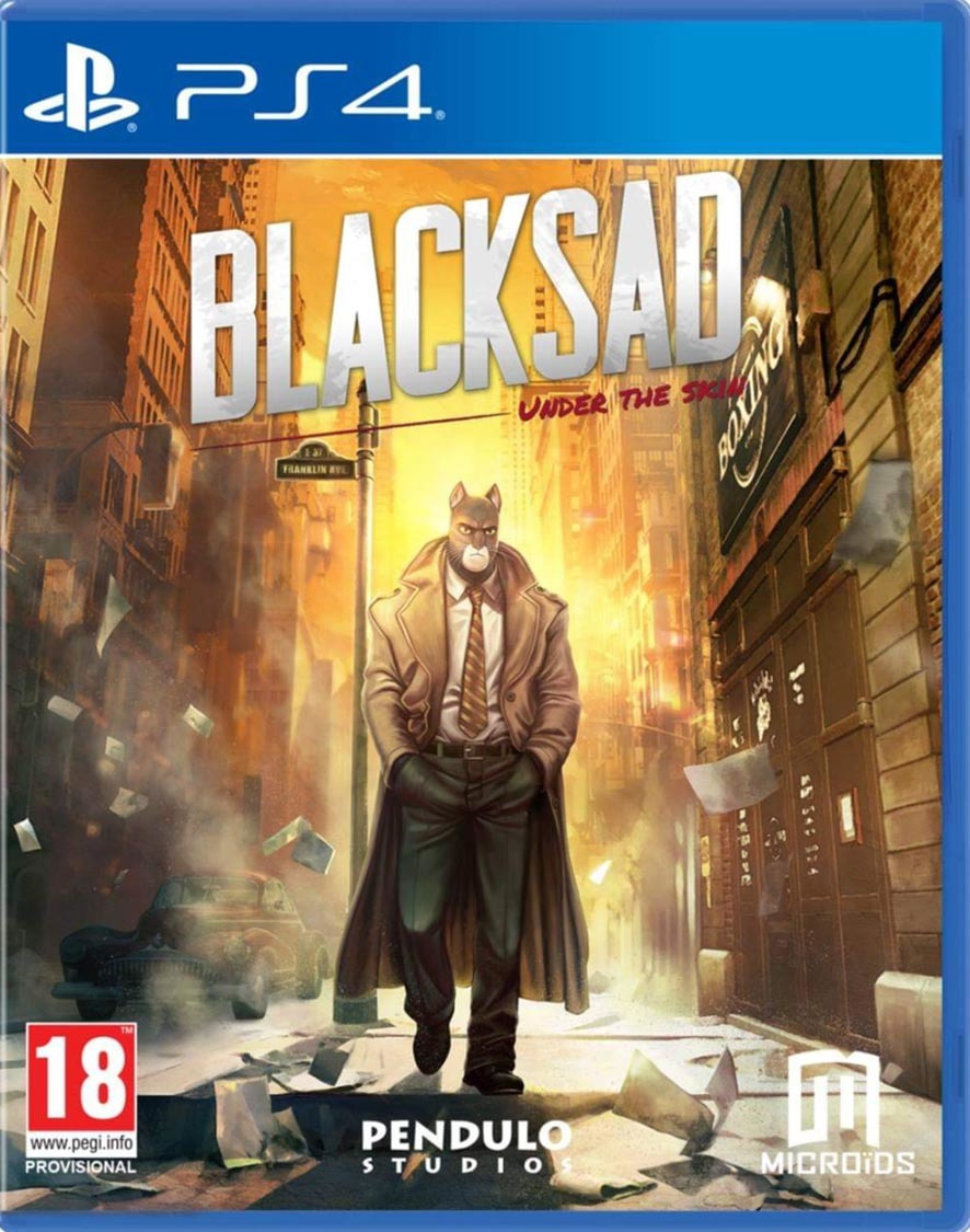 Blacksad under the skin лагает