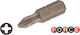 Force Screwdriver Bit Cross with Size PH3