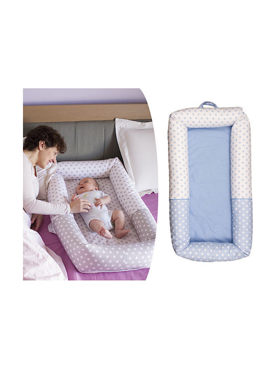 Mother Baby D'Artagnan Baby Nest Light Blue 90x50cm