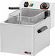 RM Gastro Electric Fryer 6kW Capacity 8lt 27x42x30cm FE 07 Τ