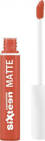 Sixteen Cosmetics Liquid Lip Matte Long Lasting Liquid Lipstick Matte 5ml